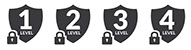 Riteway's most secure checks are prismatic checks and they have up to 12 features of security